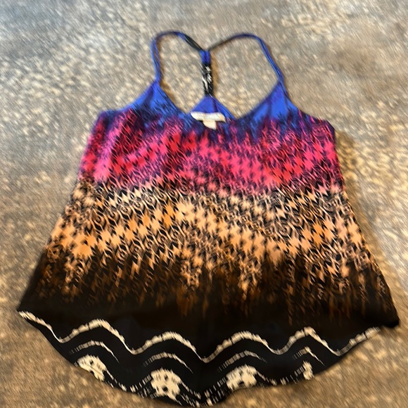 charlie jade Tops - CHARLIE JADE 100% SILK TANK TOP IN VIBRANT COLORS